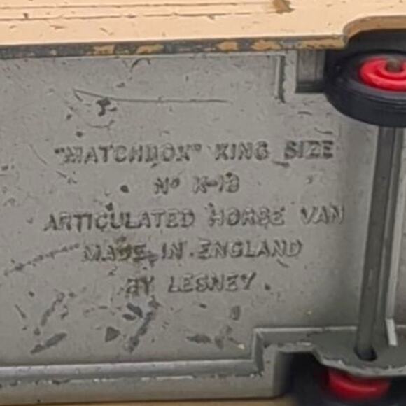 Matchbox No K-18 ASCOT Stables DODGE TRACTOR and King Size Articulated Horse Van - Picture 14 of 14